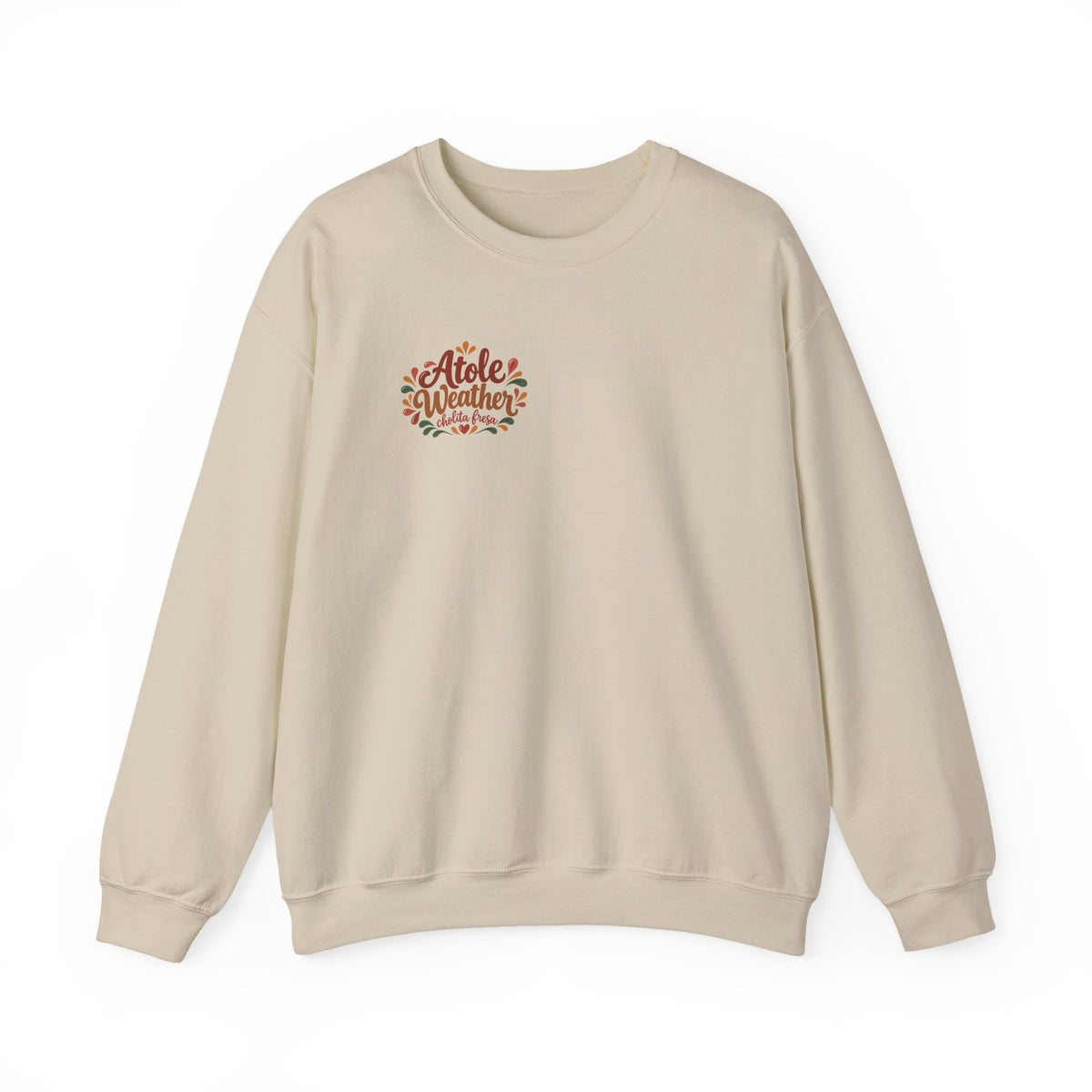 Atole Weather Crewneck Sweatshirt – Cozy Latina Fall Sweater