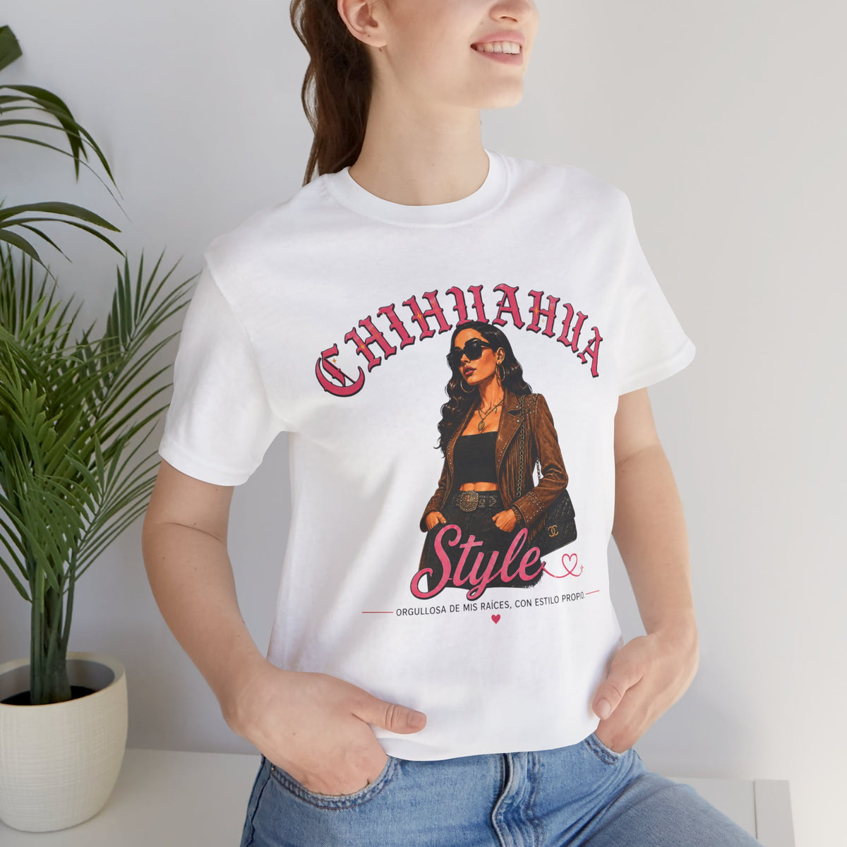 Chihuahua Mexico Heritage Tee | Latina Pride Varsity Shirt for Women