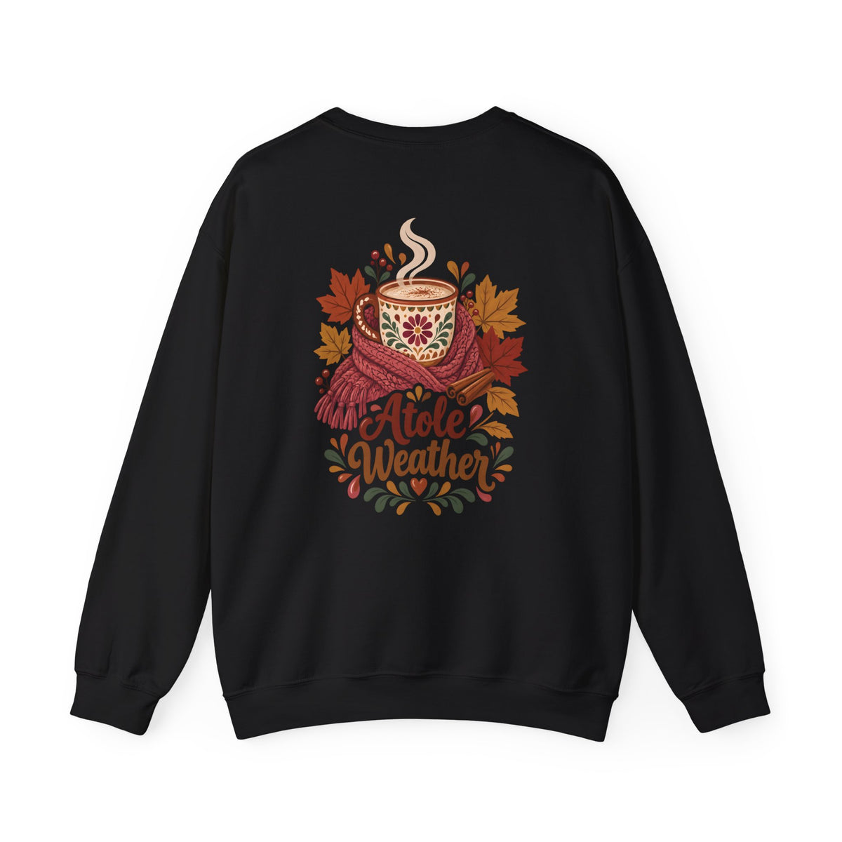 Atole Weather Crewneck Sweatshirt – Cozy Latina Fall Sweater