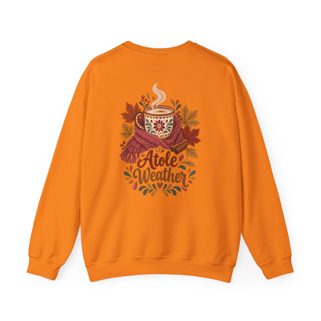 Atole Weather Crewneck Sweatshirt – Cozy Latina Fall Sweater