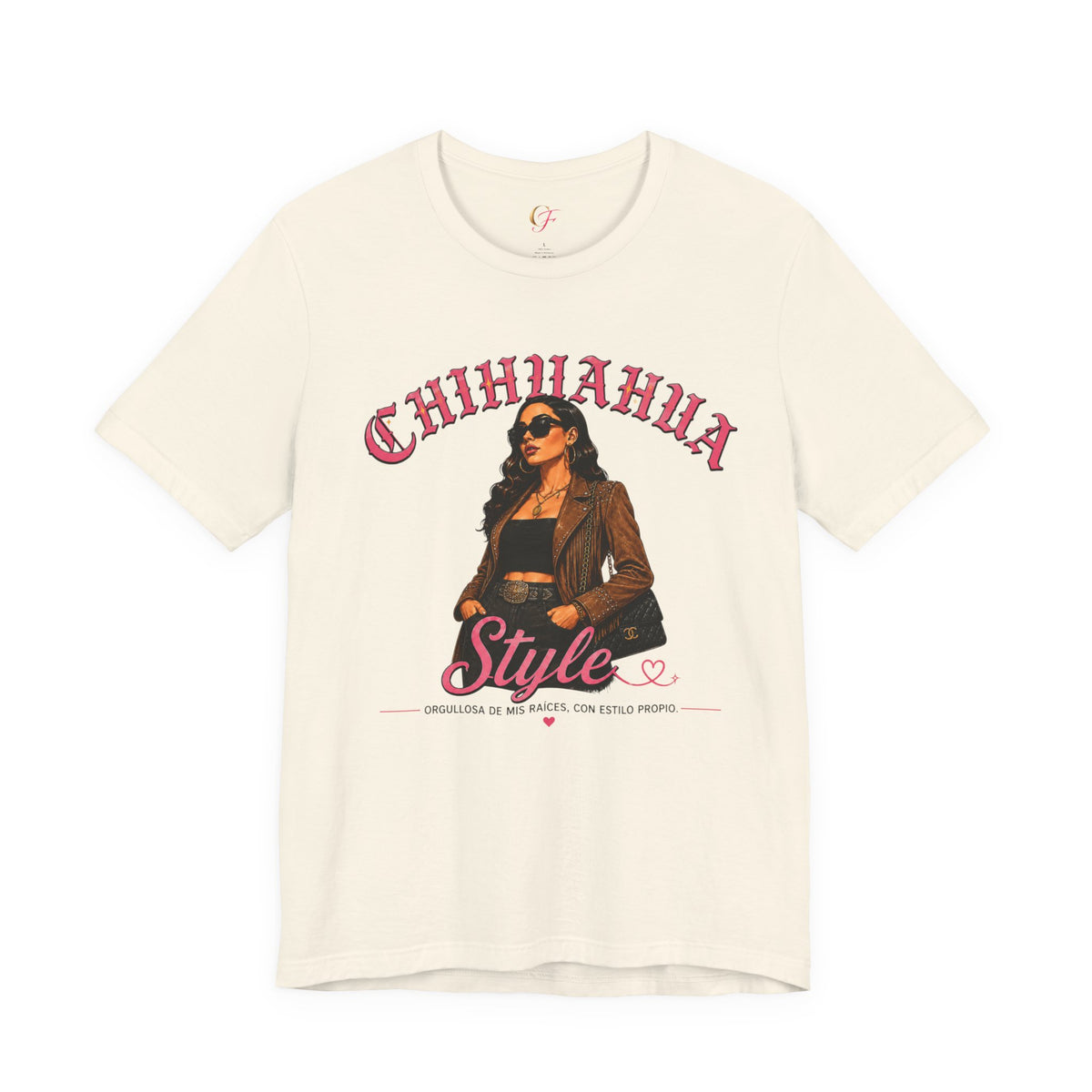 Chihuahua Mexico Heritage Tee | Latina Pride Varsity Shirt for Women