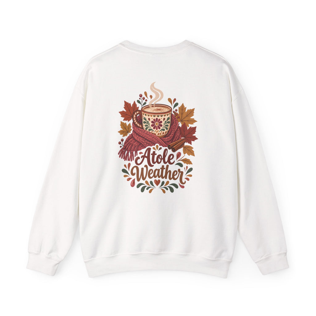 Atole Weather Crewneck Sweatshirt – Cozy Latina Fall Sweater