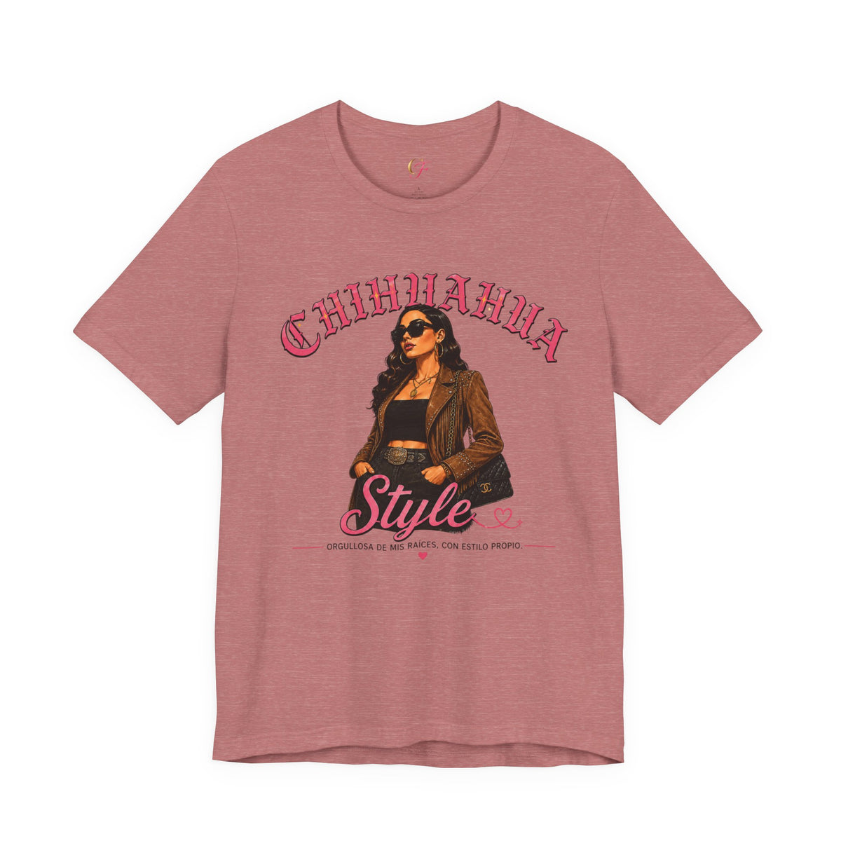 Chihuahua Mexico Heritage Tee | Latina Pride Varsity Shirt for Women