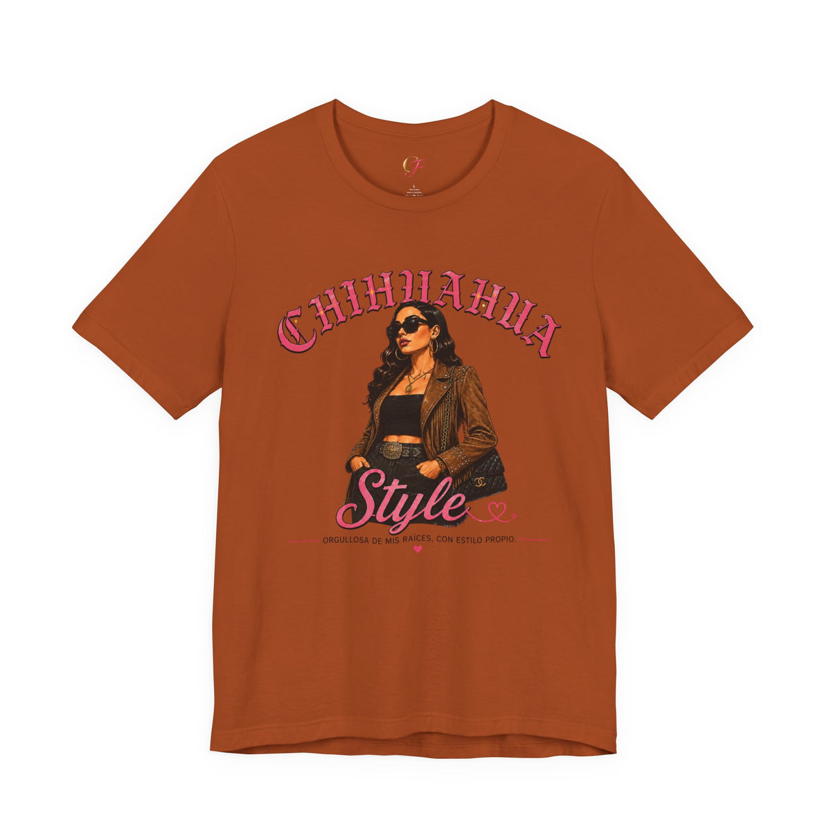 Chihuahua Mexico Heritage Tee | Latina Pride Varsity Shirt for Women