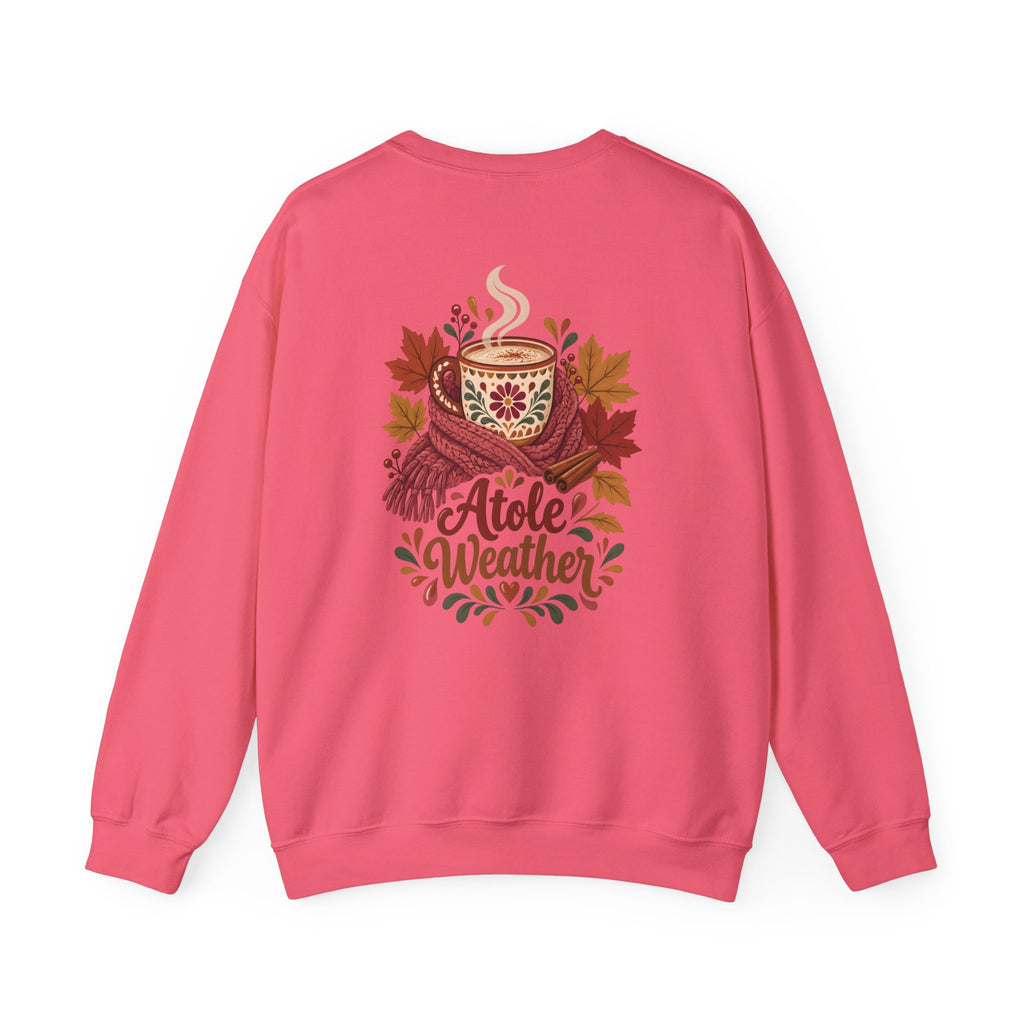 Atole Weather Crewneck Sweatshirt – Cozy Latina Fall Sweater