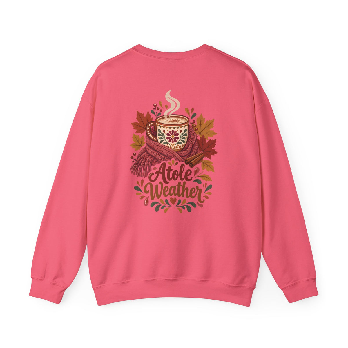 Atole Weather Crewneck Sweatshirt – Cozy Latina Fall Sweater
